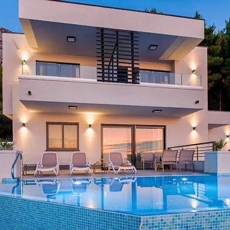 Leona A Luxury Near Makarska, Heated Pool Zivogosce